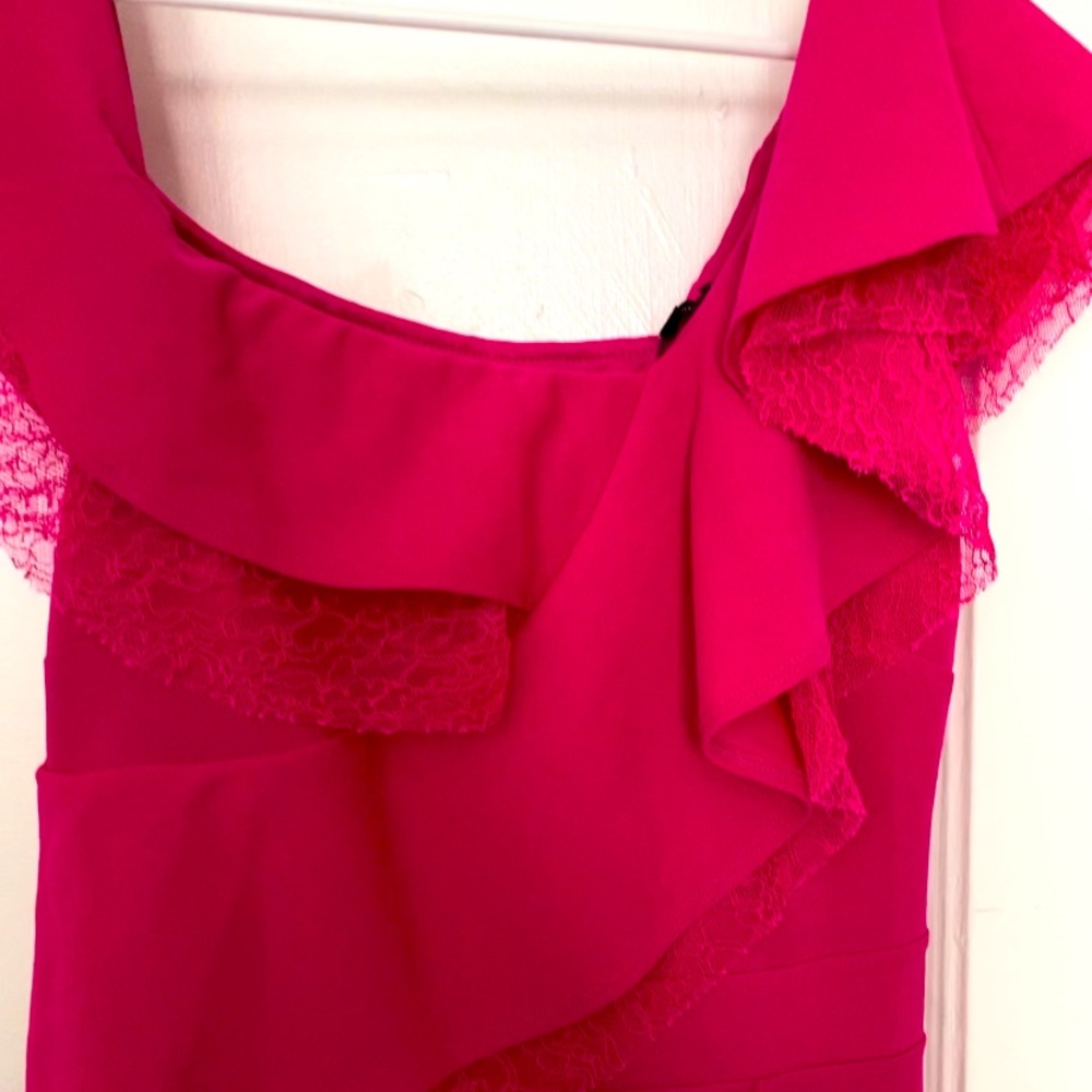 Fucsia Elegant Maxi Jumpsuit